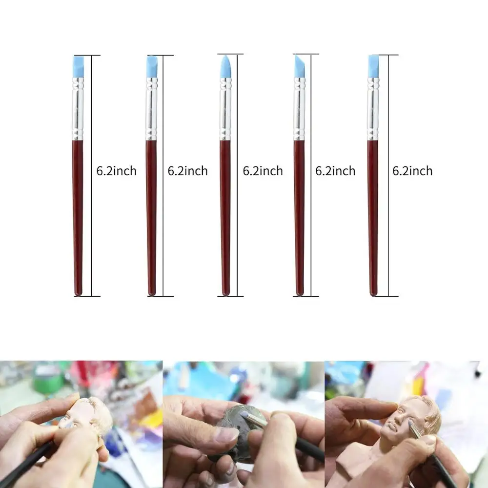 Набор инструментов из полимерной глины 23 шт. инструменты для моделирования и