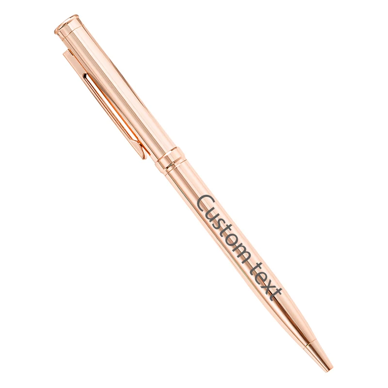 

Fashion Metal Advertising Ballpoint Pen Hotel Gel Pen Business Gift Pen Custom Logo Wholesale Office Supplies Student Stationery