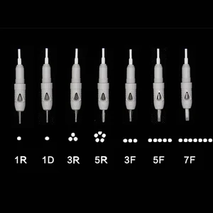 Картридж для микроблейдинга 200 шт., игла для перманентного макияжа, машинка для перманентного макияжа, 2019