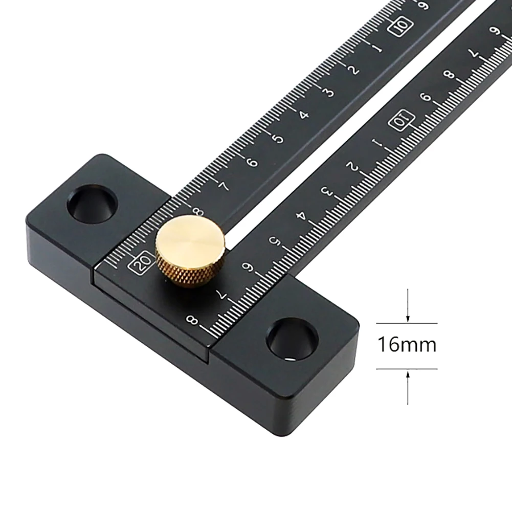 Столярная искусственная структура шкала 180/280 мм Метрическая зеркальные
