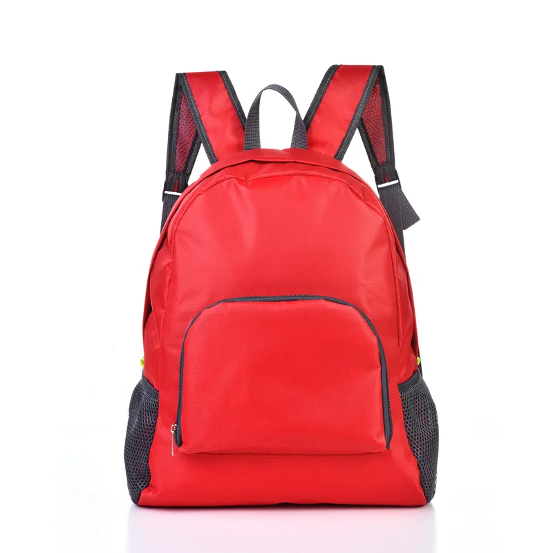 

Portable outdoor men and women travel backpack new backpack nylon folding receive bag