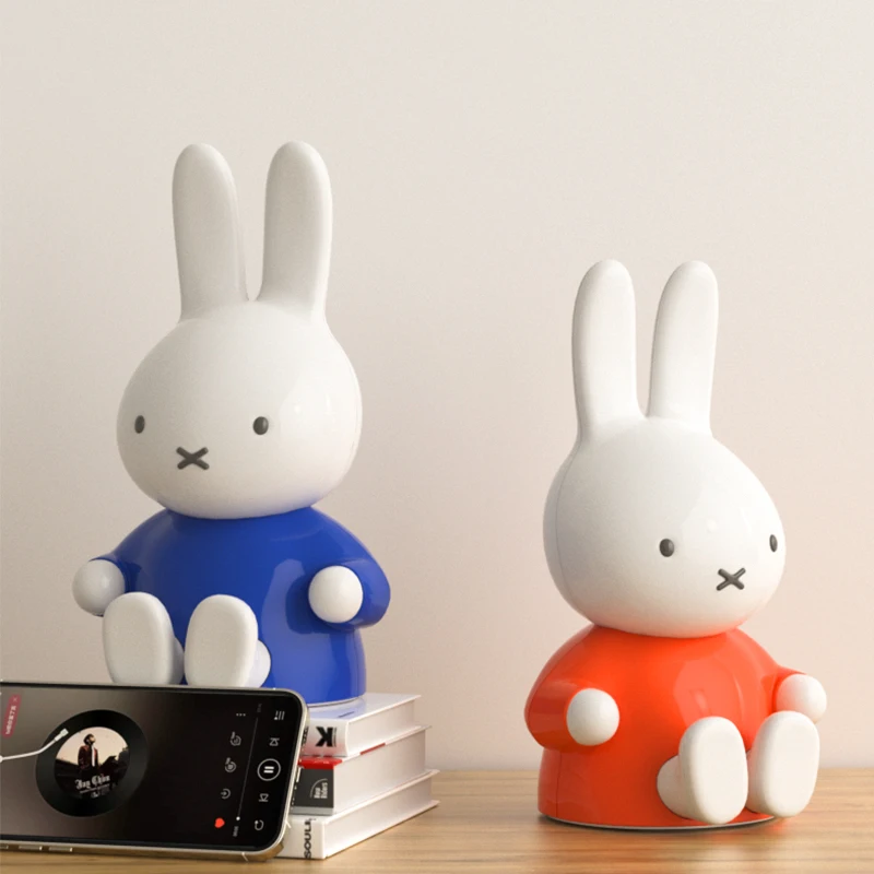Bluetooth-динамик Miffy фигурка TF-карта беспроводной динамик супер бас 3D цифровой звук