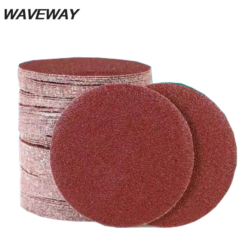 

WAVEWAY шлифовальный диск 40-800 зернистость 7 дюймов 180 мм, наждачная бумага для шлифовальной машины Dremel, самоблокирующийся абразивный инструмен...