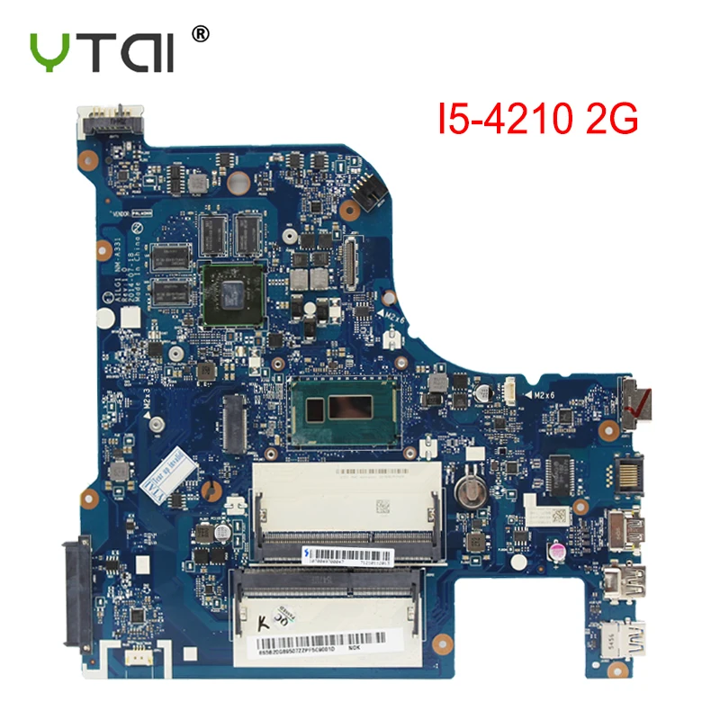AILG1 NM-A331 для lenovo G70-70 Z70-80 G70-80 материнская плата Процессор I5-4210 2G FRU: 5B20G89507 тестирование в целости