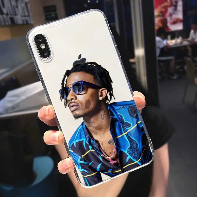 

American rapper Playboi Carti Phone Case Transparent for iPhone 6 7 8 11 12 s mini pro X XS XR MAX Plus