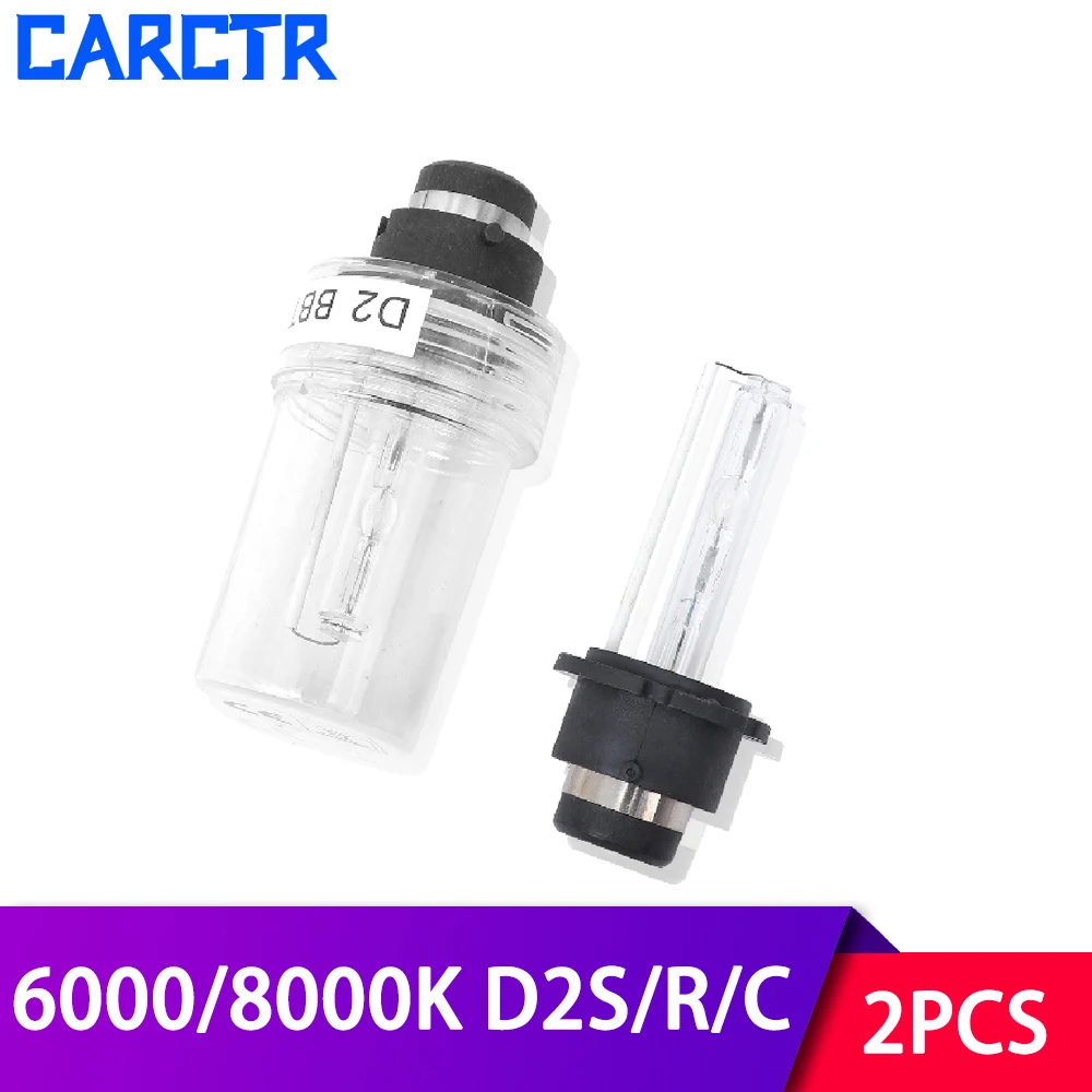 Ксеноновая лампа CARCTR HID D2s Osram D2S автомобильная фара D2R Hid D2C 35 Вт 6000K для мотоцикла