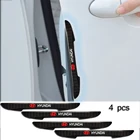 4 шт., защитные наклейки на края автомобильной двери для Hyundai Elantra 2012 2013 2017 Tucson Solaris Sonata