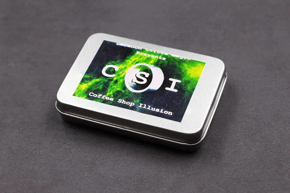 CSI Coffee Shop иллюзия ментализм волшебные фокусы улица магии аксессуары игрушки