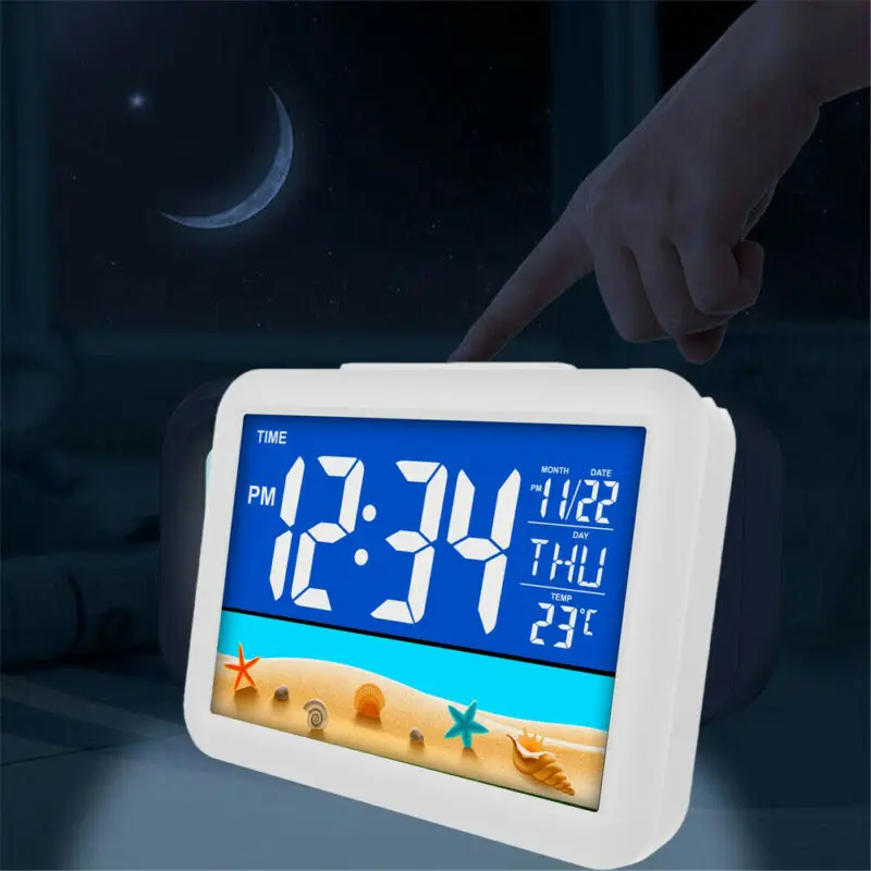 With Cartoon Sheep Gift For Kids Beside Clock