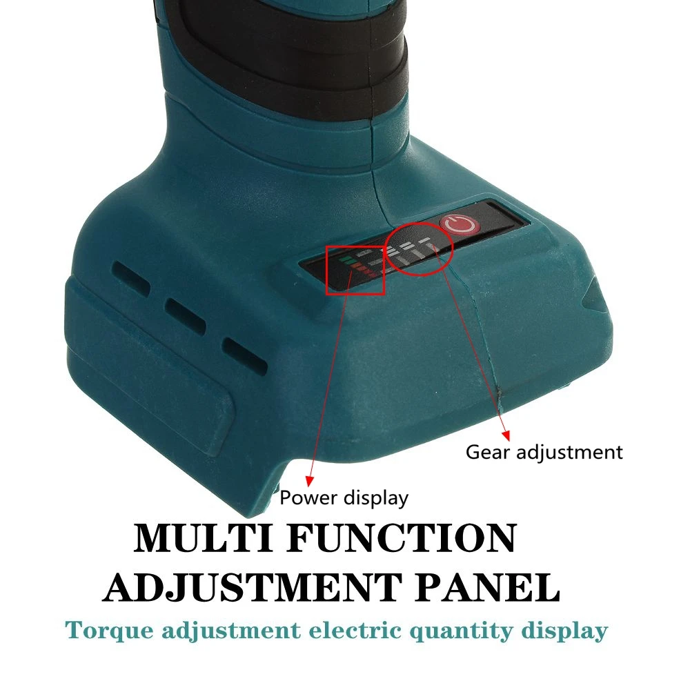 

800W 125mm Brushless Cordless Impact Angle Grinder 3 Speed 11000rpm For Makita Battery DIY Power Tool Cutting Machine Polisher