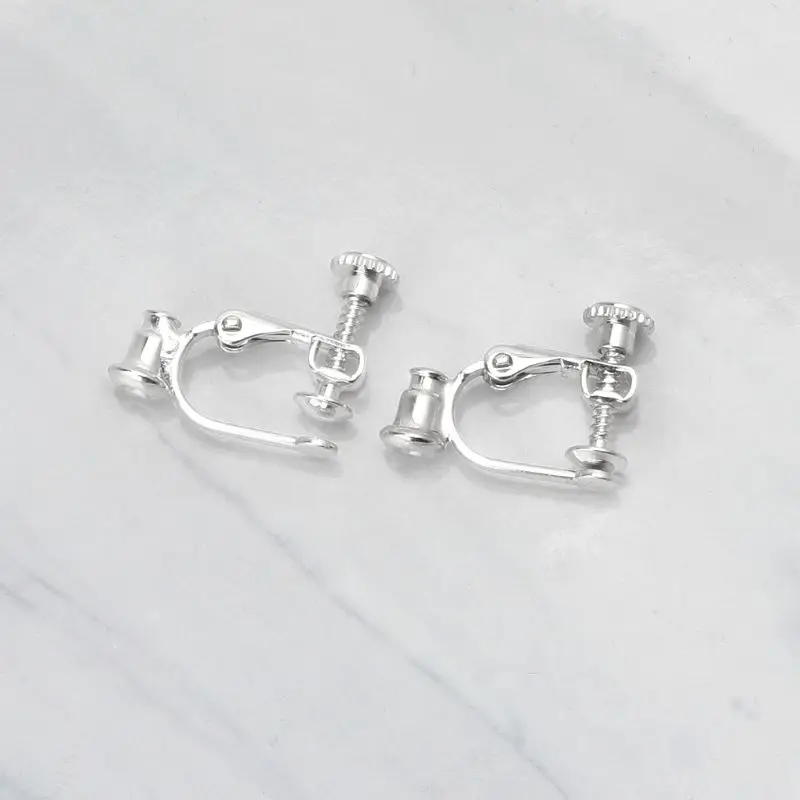 1 пара преобразователей для самостоятельного изготовления серег не проколотых