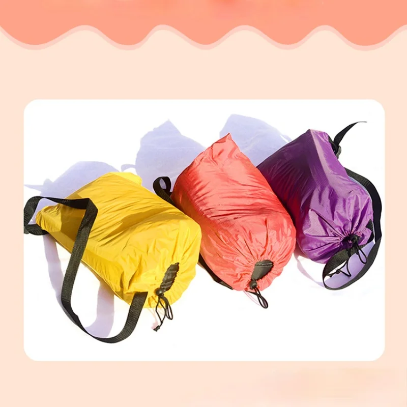 Кемпинг Надувной диван ленивый спальный мешок 3 сезона Сверхлегкий пуховик