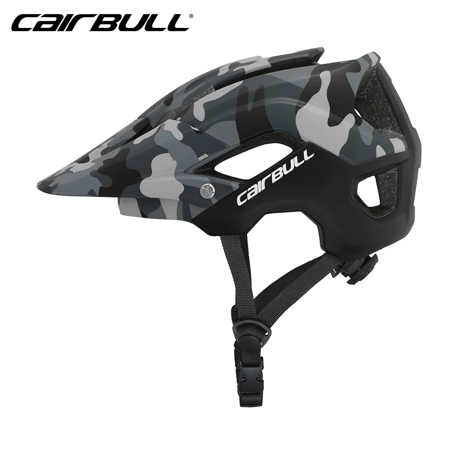 

CAIRBULL Bicycle Helmet All-Terrain Camouflage Bike Helmet MTB Mountain Road Riding Safety Cap Integrally-Molded PC+EPS Material