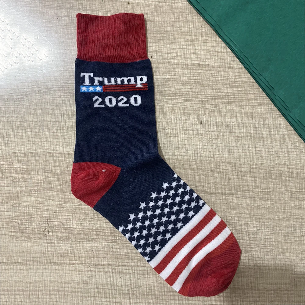 Модные носки креативные Дональд Трамп Сделать Америку большой снова