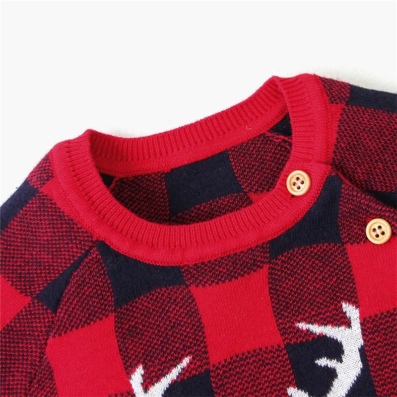 Рождество красные черные клетчатая рубашка с галстуком бабочкой для маленьких