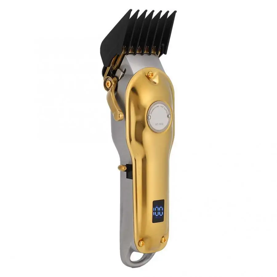 Professional Electric Hair Clipper Trimmer Cutting Machine US Plug 100-240V Barber Tool Set |