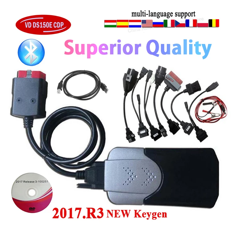 Диагностические Приборы Vd Ds150e Cdp Bluetooth 2021. R3 генератор ключей для delicht Obd2