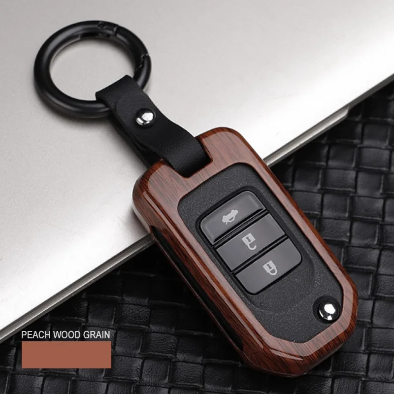 Углеродное волокно брелок для автомобильных ключей Карманный чехол Чехол Honda Civic