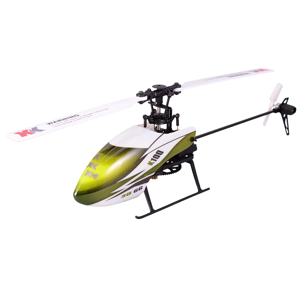 

Wltoys XK K100 6CH 3D 6G System Single Paddle RC Helicopter BNF Aircraft Drone Toy Gift