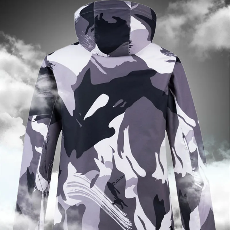 Мужская лыжная куртка брюки для мужчин и женщин теплый зимний лыжный костюм