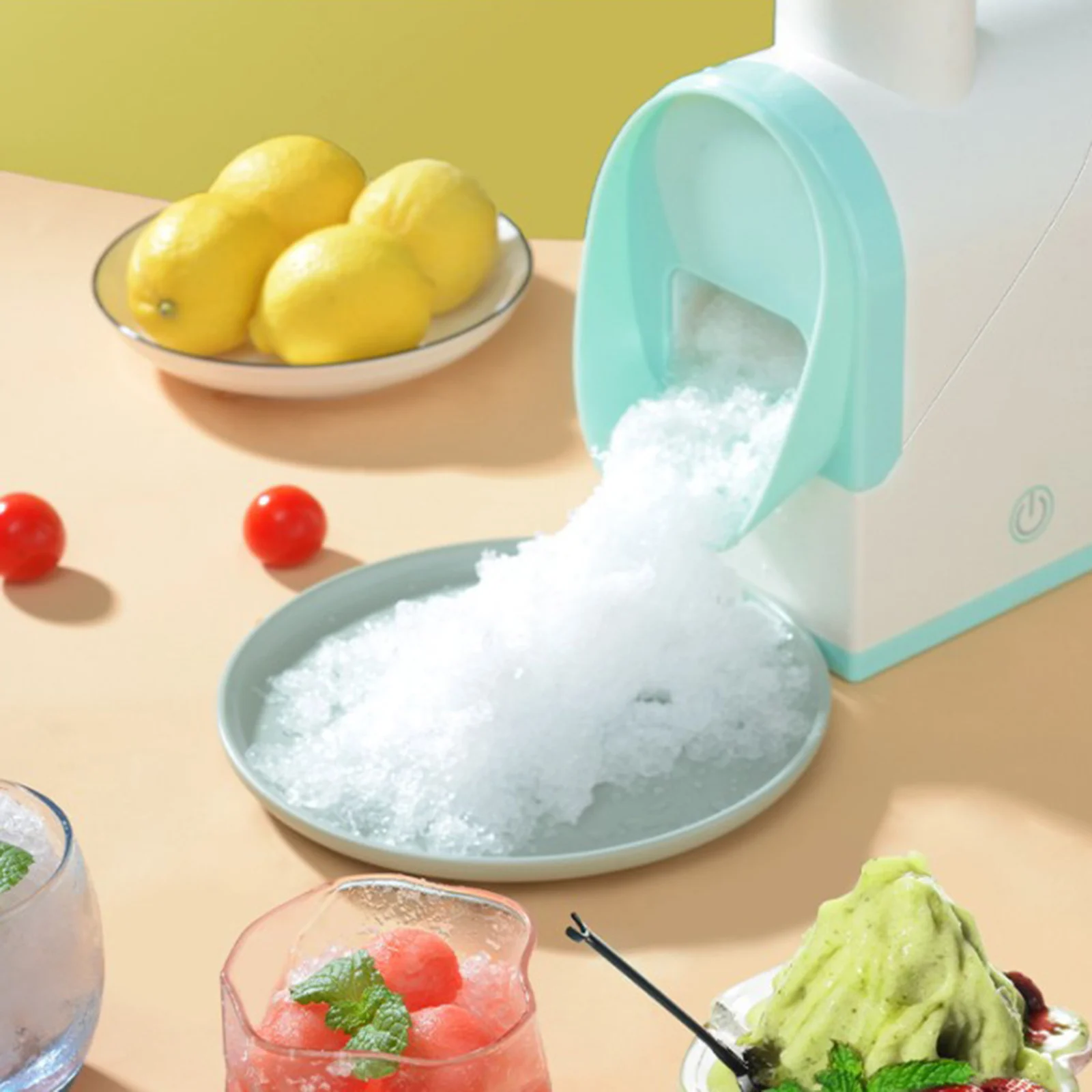 

Электрическая USB лезвия из нержавеющей стали, Измельчитель льда, машина для измельчения, Мини DIY Бритва для льда, быстрое измельчение, без БФ...