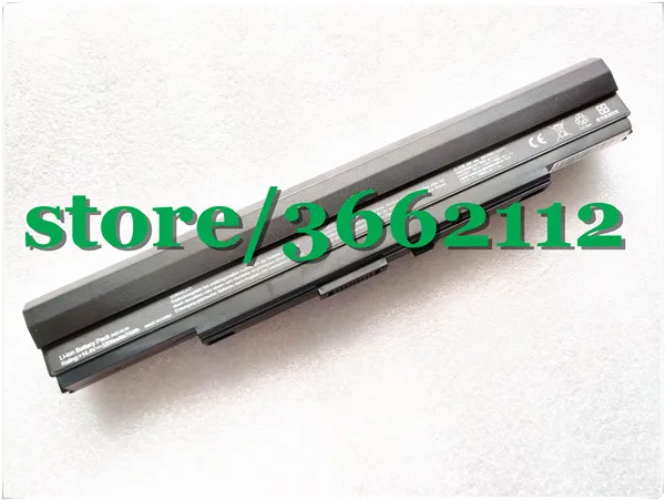 Battery For Asus U53F U53J U53JC U52F U43F U43J U43JC U33JC U33J UL80Vt UL50Vt UL30 UL50 UL80 A42-UL30 A42-UL50 |