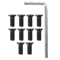 stainless steel 10screws 1wrench set for xiaomi m365 electric scooter accessories ninebot max g30 dualtron