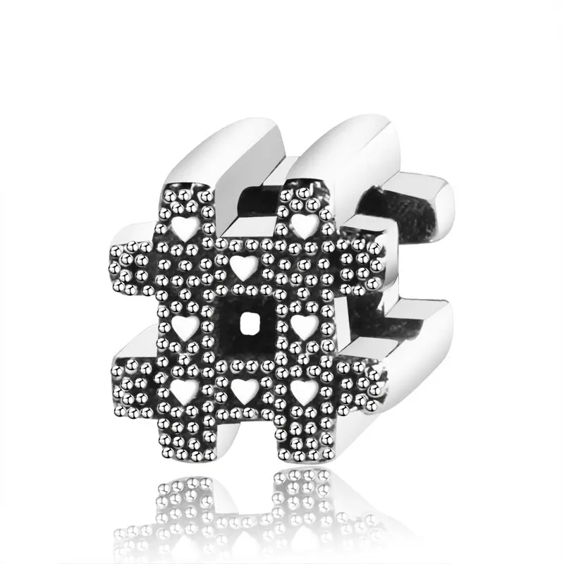 A39 Подходит к оригинальному браслету Pandora, 925 пробы, серебряный, BLESSED Paw Lock, подвески, бусины с прозрачными фианитами, сделай сам, berloque, ювелирное изделие, подарок - Цвет: A39