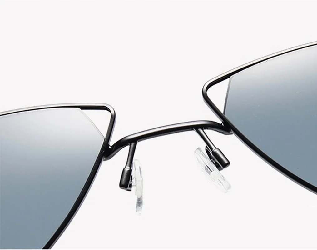 Поляризационные солнцезащитные очки для взрослых UV400 в стиле панк треугольная