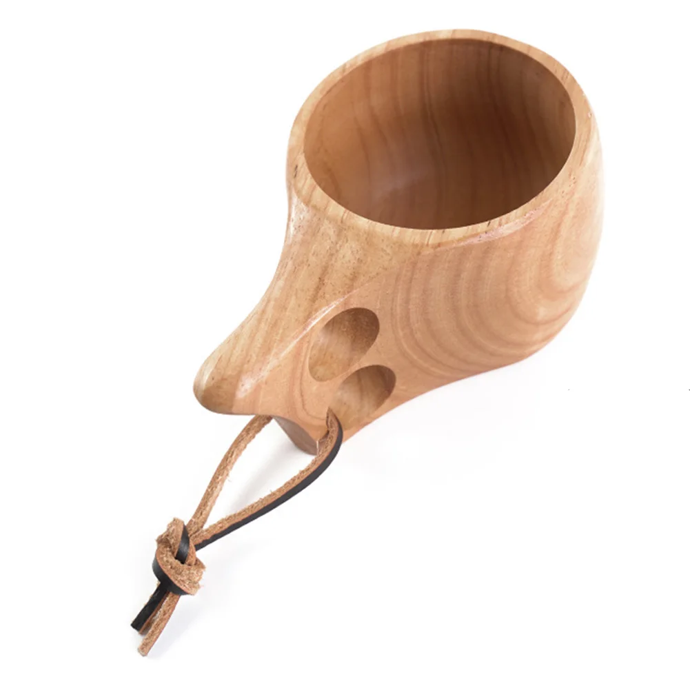 Kitchen Accessories Drinkware Wooden Cup Novelty Mug Home Decor Drinking Reusable Coffee Milk Crafts Water Teacup Gift Handmade |