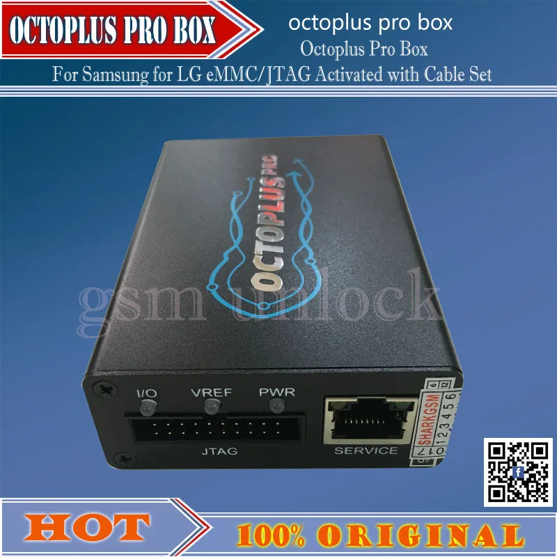 Gsmjustoncct новейшая версия Box/ octoplus pro box jtag + 7 кабелей для Sam LG eMMC/JTAG | Мобильные