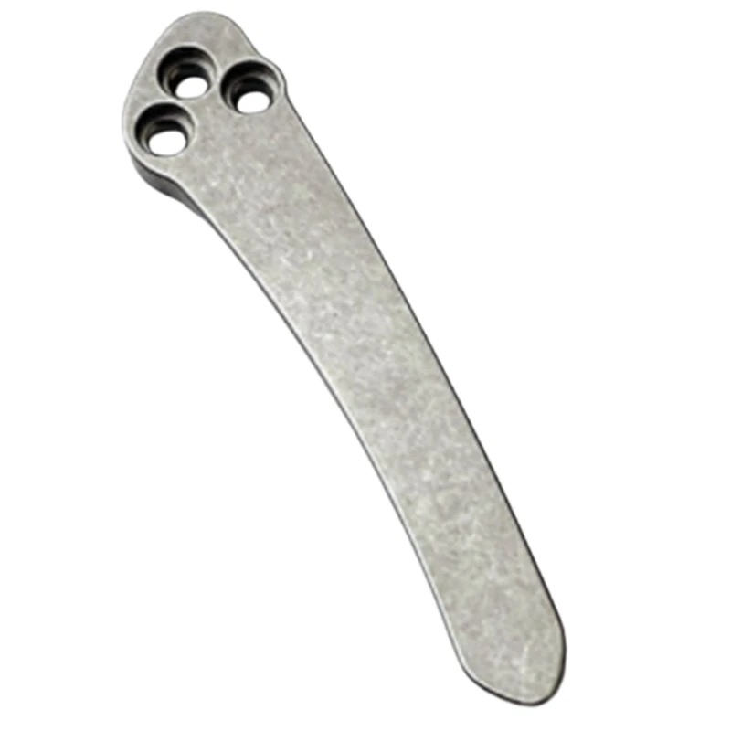 Слитный зажим из титанового сплава C81, карманный Задний зажим с 3 винтами, аксессуары для инструментов C81