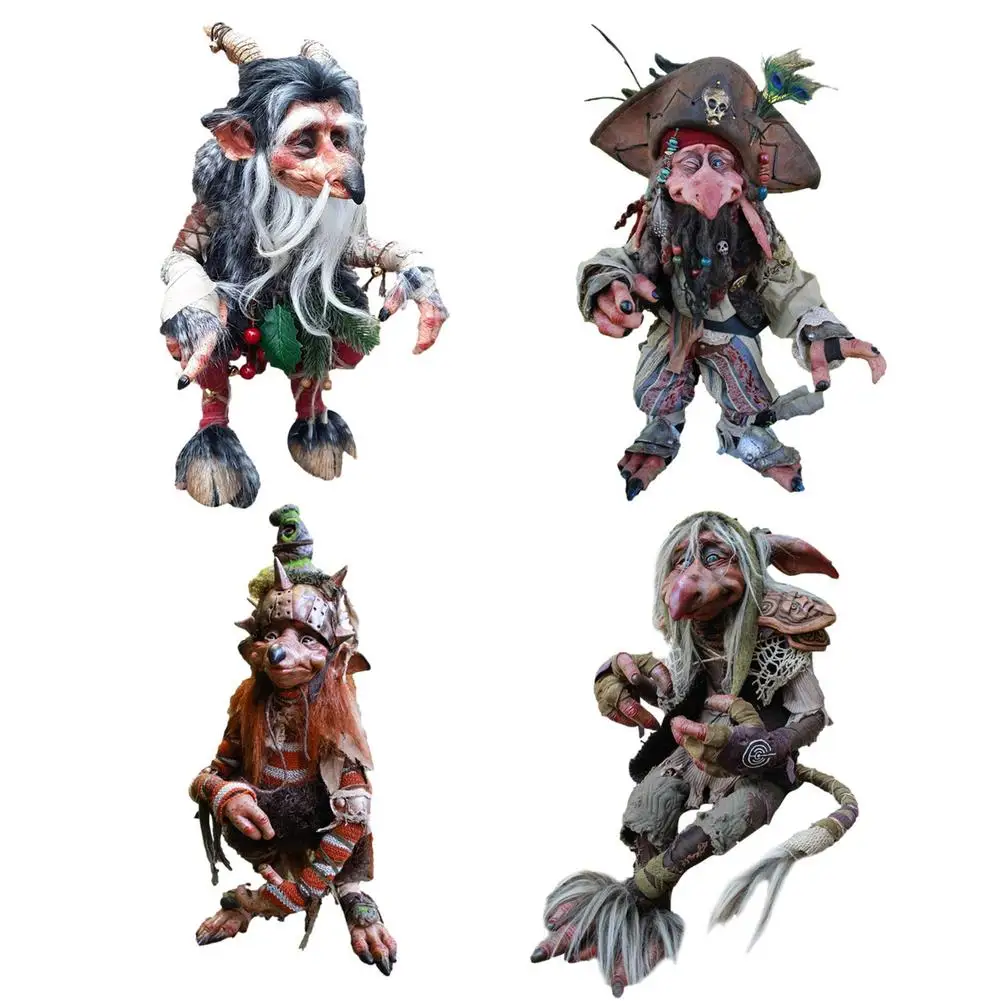 

Halloween Horrifying Elf Statue Garden Decoration Halloween DIY Party Lawn Ornaments