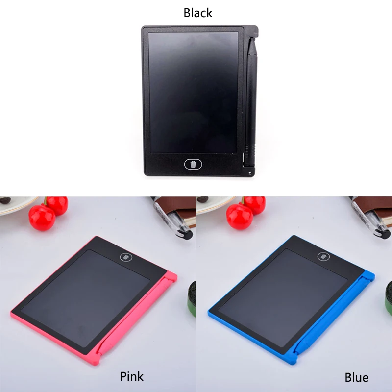 Игрушка для рисования ЖК планшет письма стереть 4 дюйма электронный безбумажный