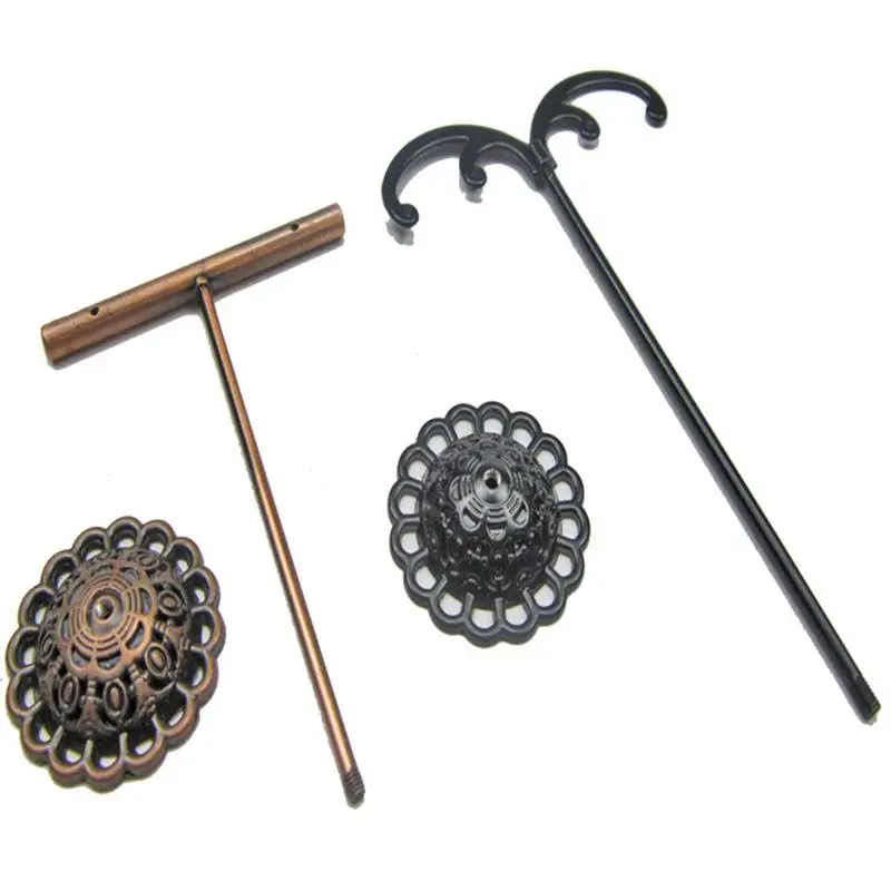 3 шт./компл. подставка для сережек t образные кованые держатели шпилек стойка