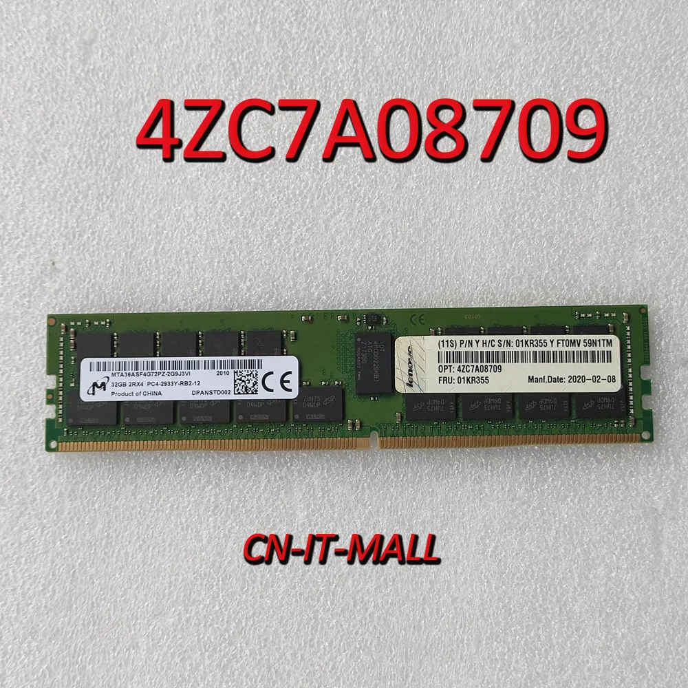

4ZC7A08709 01KR355 32G 2R×4 PC4-2933Y DDR4 RAM Memory
