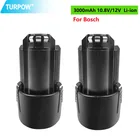 Литий-ионный аккумулятор 3000 мАч 10,8 В12 В BAT411 для Bosch BAT411A BAT412A BAT413 BAT413A BAT414 D-70745 2607336013