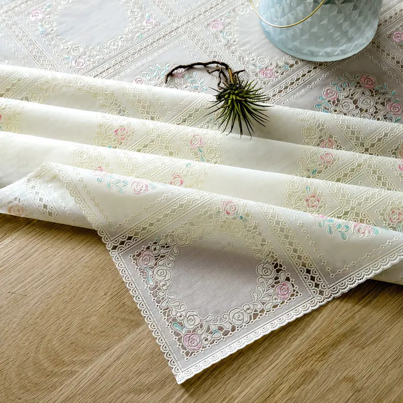 rose flower Скатерть ПВХ столовая чайная крышка стола прямоугольная пластиковая Водонепроницаемая маслостойкая Анти-Горячая скатерть Рождественская скатерть - Цвет: rose flower
