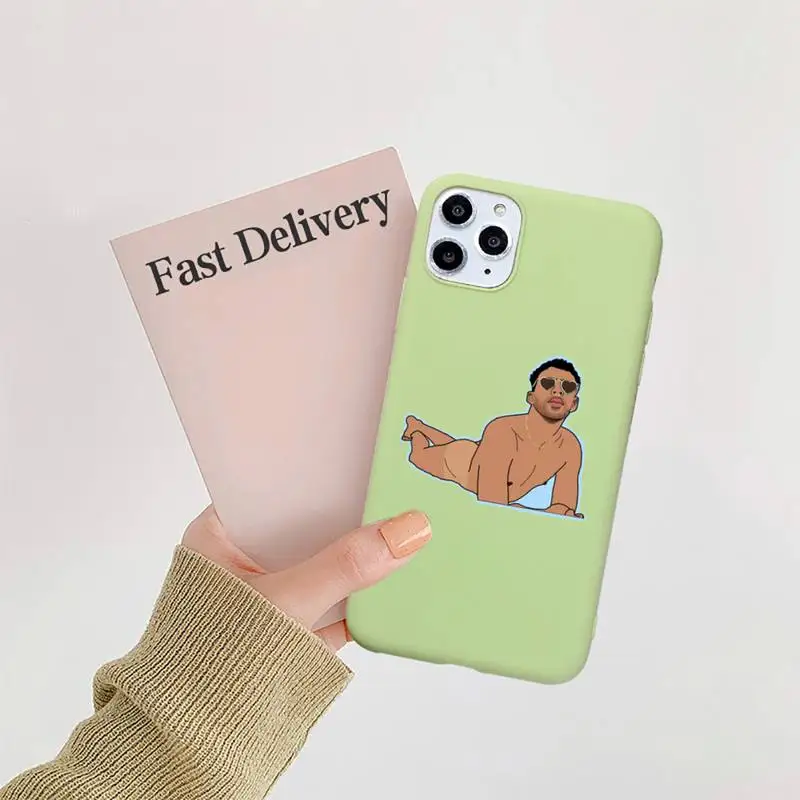 

yo perreo sola stickers high quality Phone Case shell Candy Color for iPhone 6 7 8 11 12 s mini pro X XS XR MAX Plus