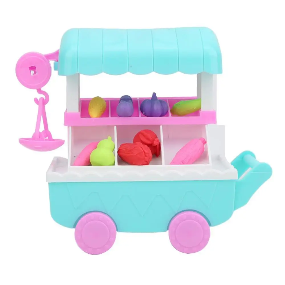 Music Trolley Toy Игровой домик, игрушка, кукольный домик, аксессуары, миниатюрная пищевая доска для приготовления хлеба, для 1/12 весов, кукольный домик или кукла из дерева+ Полимерная игрушка - Цвет: Music Trolley Toy