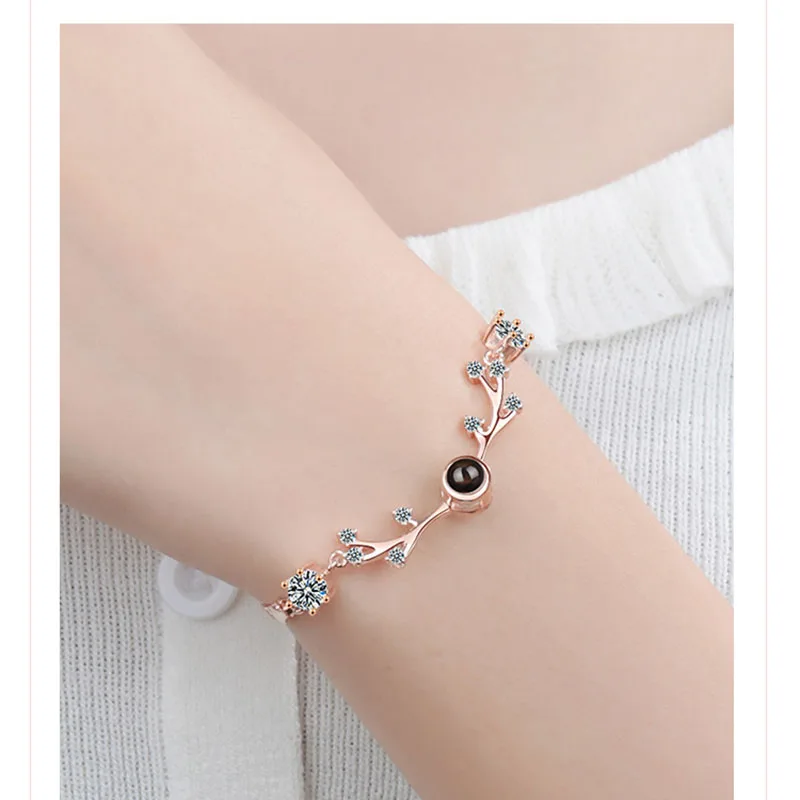 MEETSOFT новые модные серебряные аксессуары хрустальные браслеты для женщин