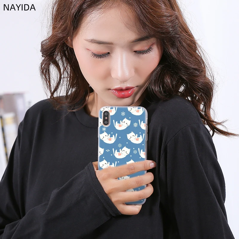 Мягкая термополиуретановая крышка чехол для Coque Xiaomi Redmi 4X 4A 6A 7a Y3 K20 5 Plus Note 8 iPhone 7 6