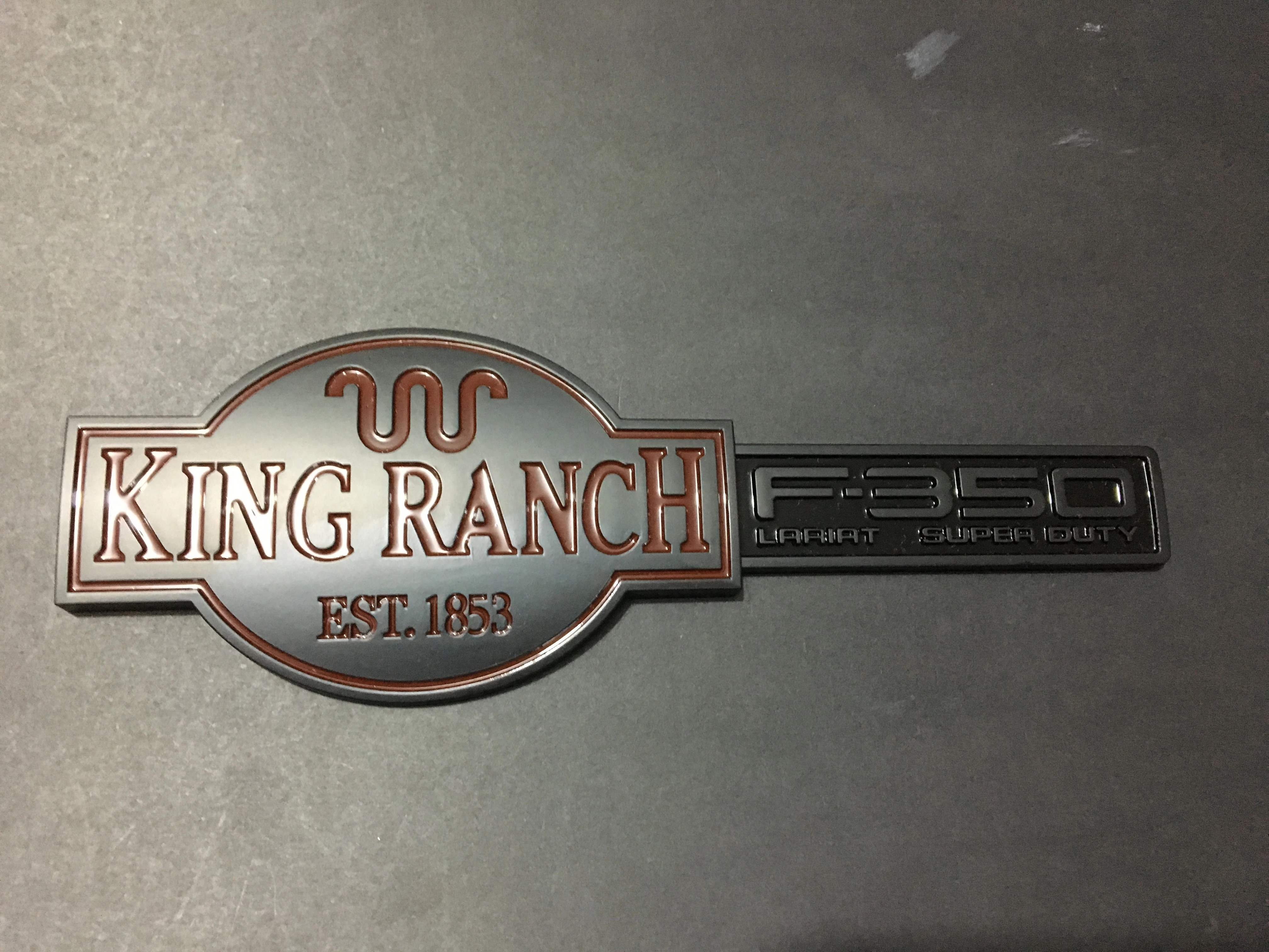 1 шт. новая эмблема ABS F350 KING ранчо переднее крыло