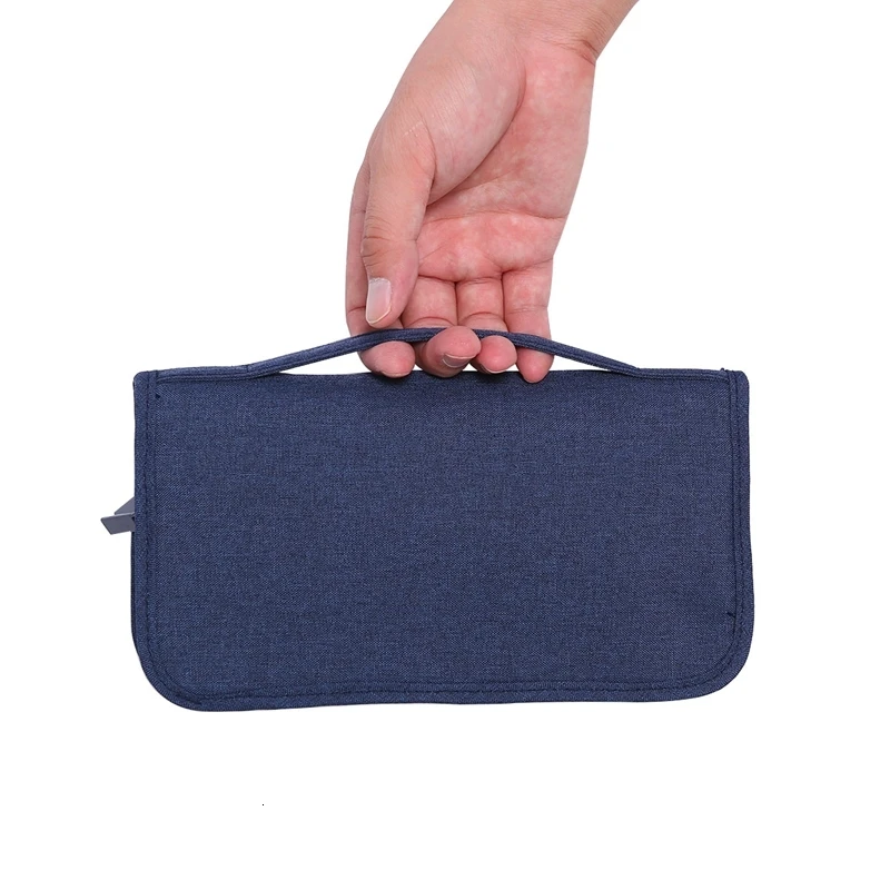 Унисекс чехол для паспорта кредитный ID держатель карт Длинный кошелек