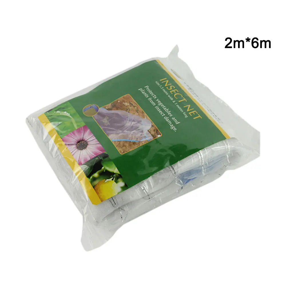 

2m*6m Anti-bird Net Outdoor Farm Vegetables Fruit Protective Netting Garden Mesh Flower Plants Insect Bird Pest Control Net