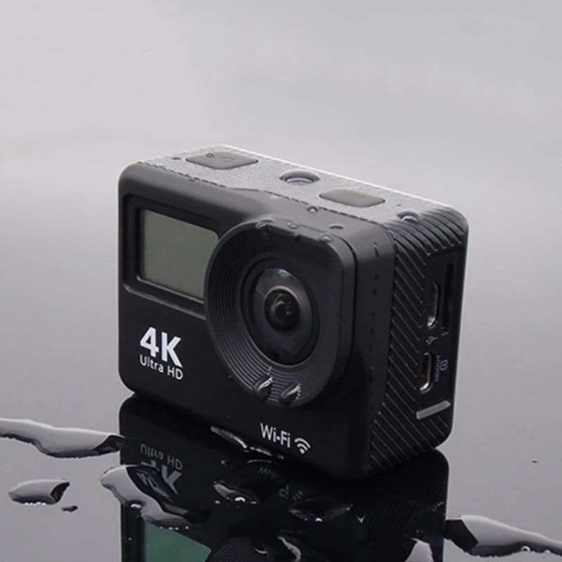 Скидка Экшн-камера 4K WiFi Ultra HD Sports Cam Камера для подводного плавания с дистанционным управлением DU55