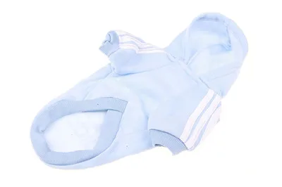 Blue Одежда для домашних животных, заводские магазины, одежда для собак, спортивный свитер, мягкий и удобный, подходит для собак, хлопок, универсальные толстовки с капюшоном и шапкой - Цвет: Blue
