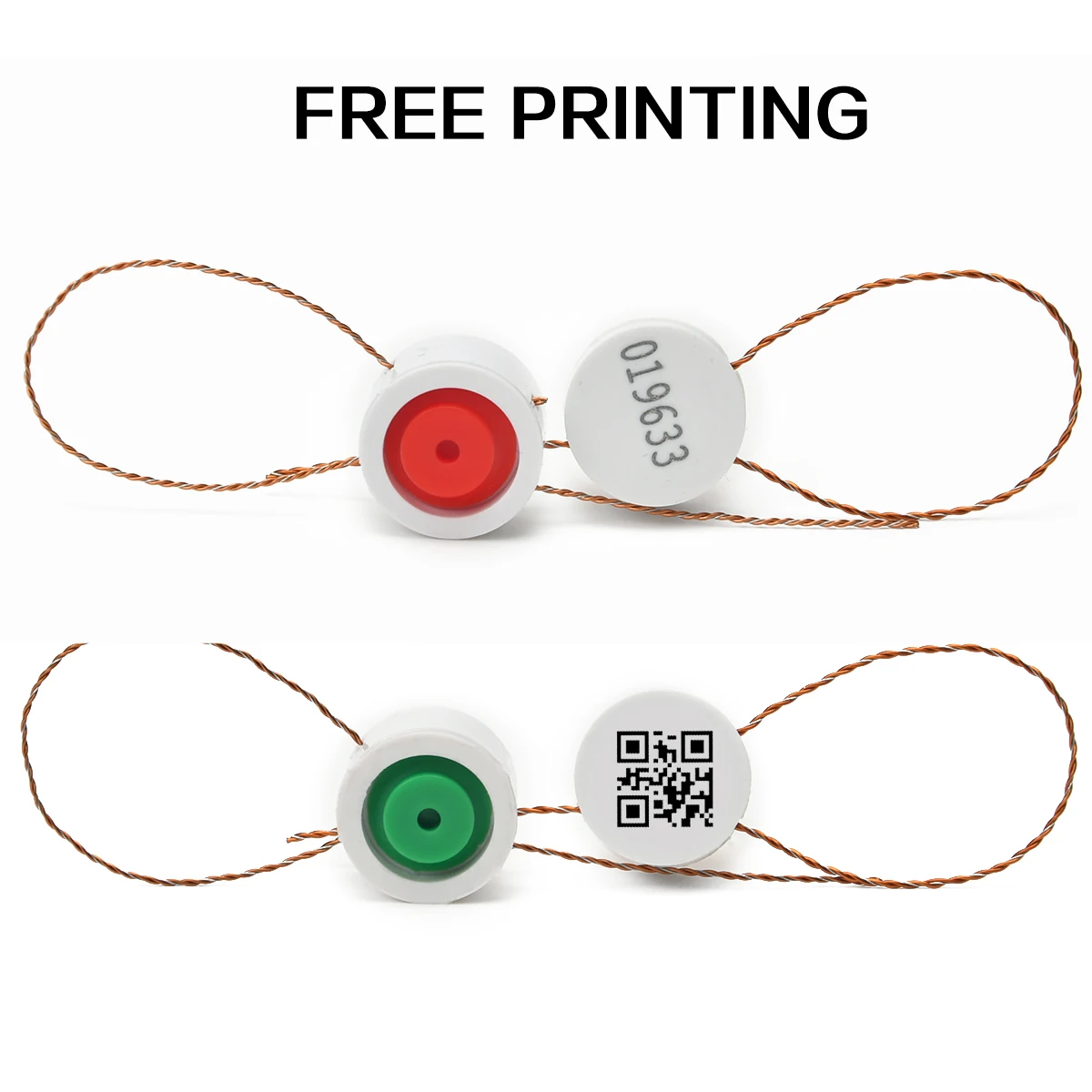 100 шт. Уплотнители для приборной панели круглое свинцовое уплотнение с проводом