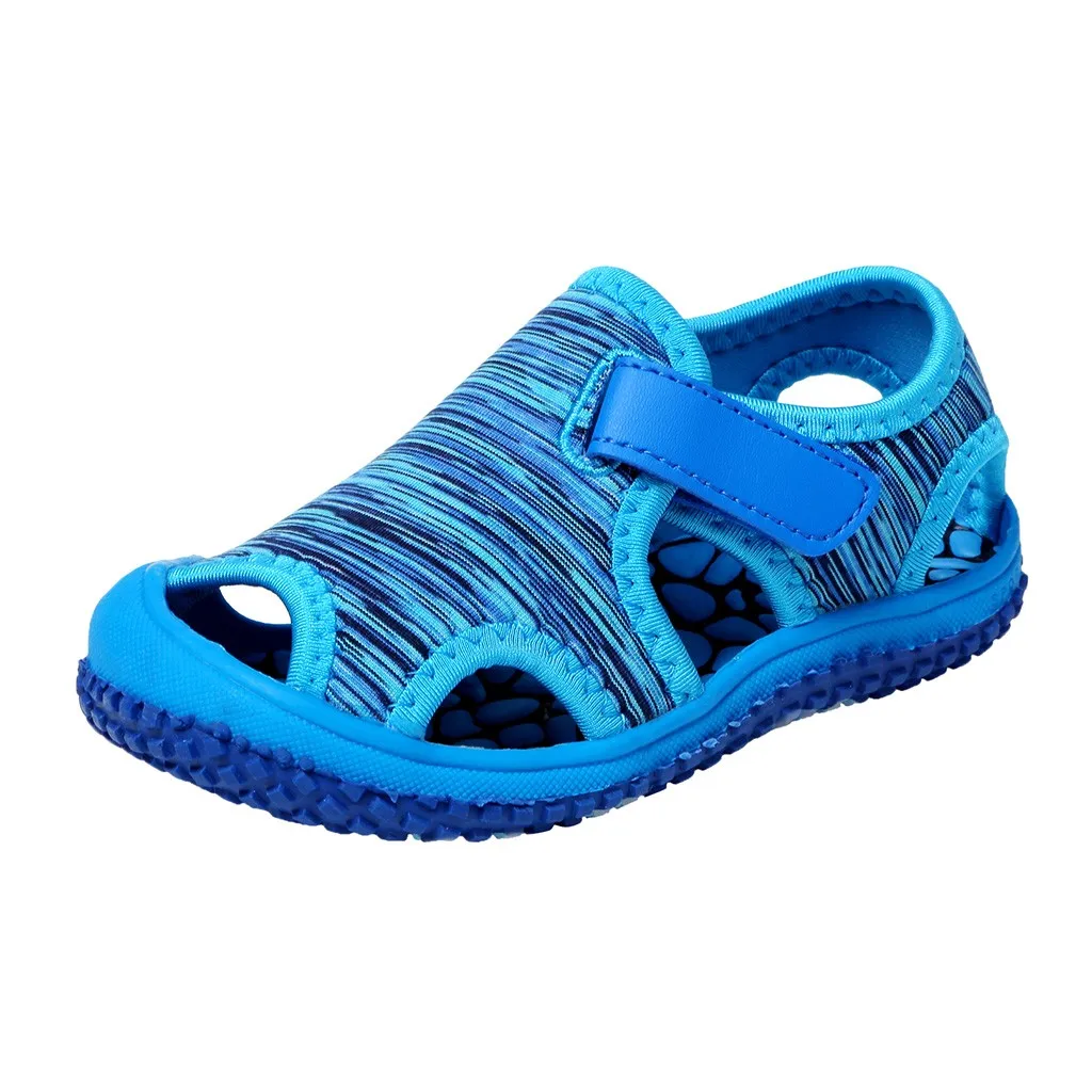 Summer Kids shoes Baby Girls Boys Sandals Children Beach 2021 New Toddler Outdoor Sneakers Soft Anti-collision Shoes |