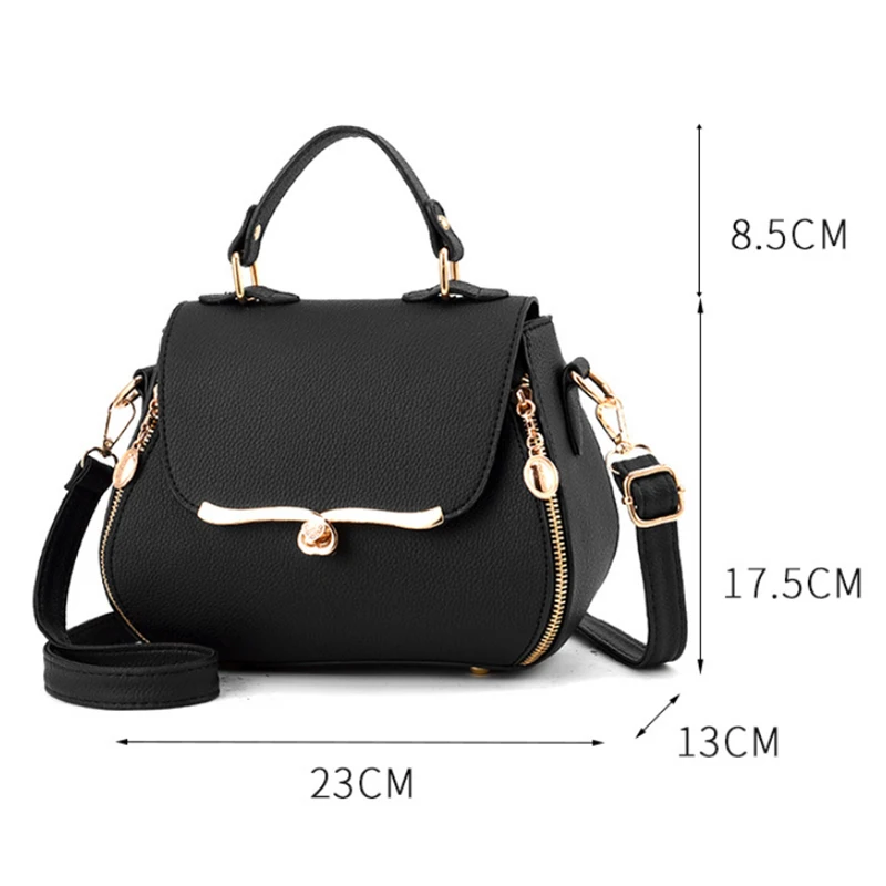 

New 2021 Portable Bag Female Fashion Luxury Design Casual Wild Shoulder Messenger Bag Lock Buckle Bucket Bag Women Bag